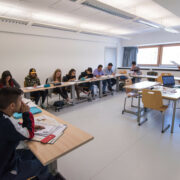 Ciel Strasbourg étudiants salle de classe